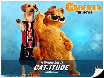 Garfield: The Movie, garfield the movie, garfield, catitude, cat-itude HD wallpaper