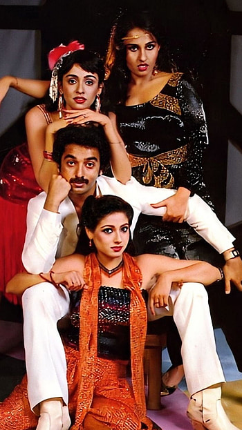Karishma, bollywood movie, kamal hassan, reena roy, tina munim HD phone wallpaper