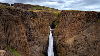 Aldeyjarfoss Falls Iceland, Iceland, aldeyjarfoss falls, nature, water HD wallpaper