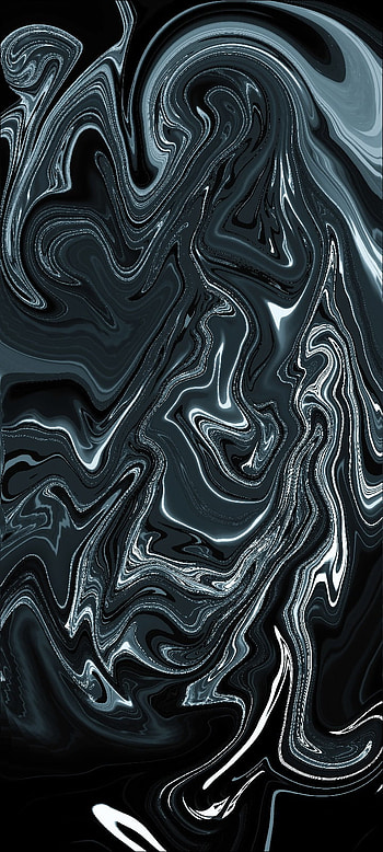 Blue fluid, Liquid HD phone wallpaper