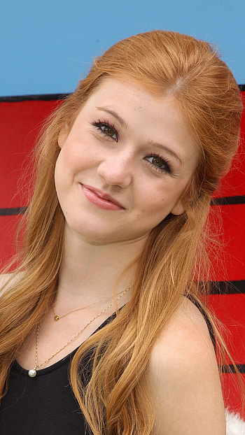 Katerina McNamara, hollywood movie actress model, cute face HD phone wallpaper