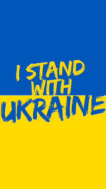 I stand with Ukraine HD phone wallpaper