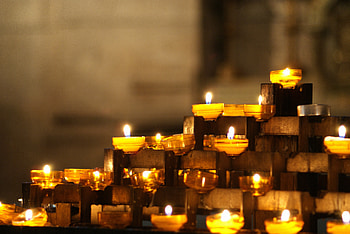 Candles, graphy, beauty, xmas, christmas candle, christmas candles, magic christmas, merry christmas, magic, beautiful, christmas light, candle, pretty, christmas, light, lights, lovely HD wallpaper