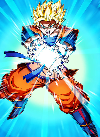 Goku, Kamehameha, Artstation, Son Goten HD phone wallpaper