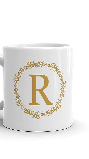 R Name Ka, White, Mug HD phone wallpaper