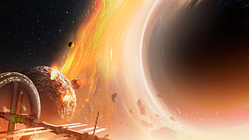 Digital Universe Into The Darkness, digital-universe, space, artist, artwork, digital-art, deviantart HD wallpaper