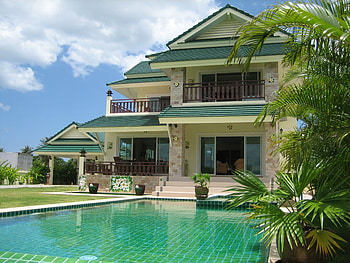 LUXURY VILLA, villa, modern, architecture, luxury HD wallpaper
