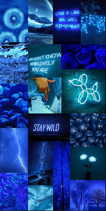 Asthetic blue, aqua HD phone wallpaper