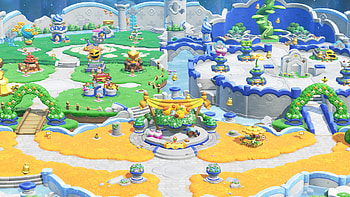 Super Mario Bros. Wonder — Vibrant Kingdom HD wallpaper