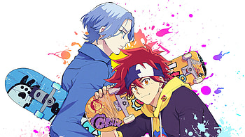 Reki and Langa, SK8 the Infinity HD wallpaper