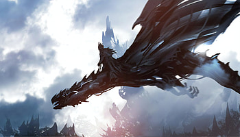 Dragon Ride, dragons, artist, artwork, digital-art, deviantart HD wallpaper
