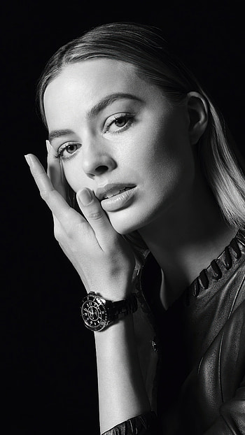 Chanel's J12 campaign, Margot Robbie HD phone wallpaper