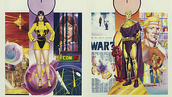 Comic, Watchmen HD wallpaper