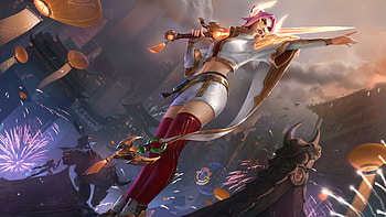 Fiora League Of Legends , fiora-league-of-legends, league-of-legends, games, artist, artwork, digital-art HD wallpaper