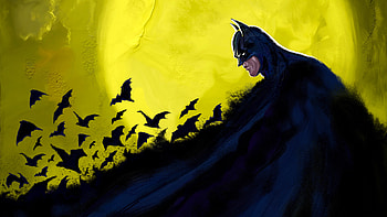 Batman Cape Bats, batman, superheroes, artwork, artist, behance HD wallpaper