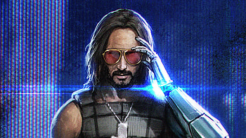 Keanu Reeves In Cyberpunk 2077 Art, keanu-reeves, cyberpunk-2077, games, artwork, behance HD wallpaper
