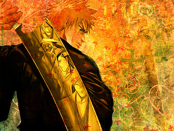 Orange Forever, bleach, ichigo, orange, kurosaki HD wallpaper