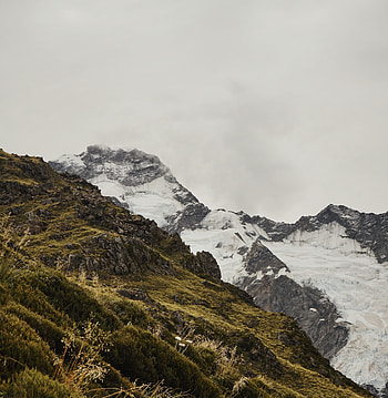 Mountain, grassland, nature HD phone wallpaper