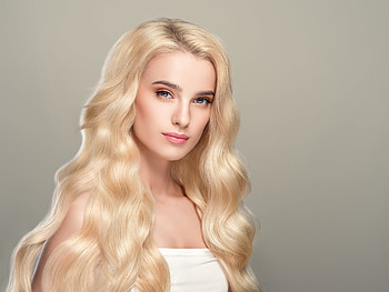 Blonde, lady, model, female HD wallpaper