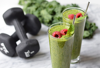 Food, Raspberry, Dumbbells, Smoothie, Sports Nutrition HD wallpaper