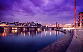 Cities, People, City, Shore, Bank, Sweden, Stockholm HD wallpaper