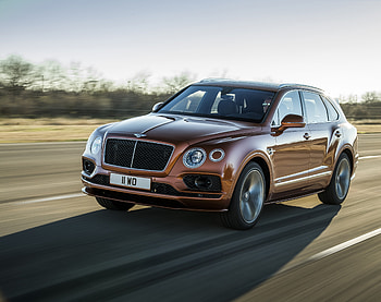 SUV, golden, compact car, Bentley Bentayga HD wallpaper