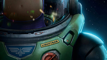 Lightyear, Animated movie adventure, Toy Story spin-off, Futuristic hero HD wallpaper
