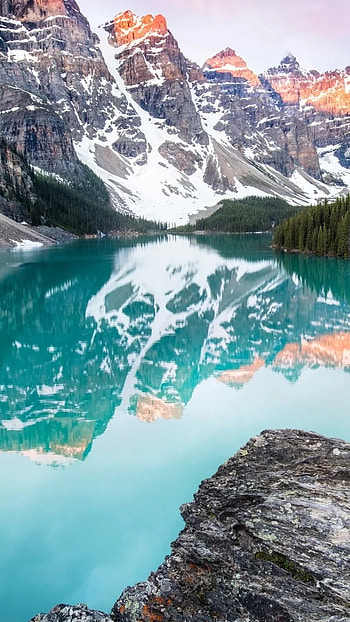 Beautiful, Ice, Mountains, 4 k HD phone wallpaper