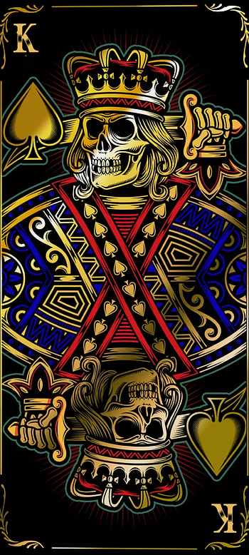 Dark Trump Card, Alphabet, art, premium, Luxury, fictional character, Latter K HD phone wallpaper