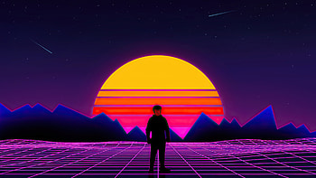 Retro 80s Boy , retrowave, artist, artwork, digital-art HD wallpaper
