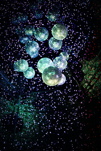 Disco lights, ball HD phone wallpaper