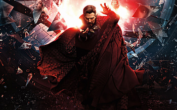 2022, Doctor Strange in the Multiverse of Madness, , Benedict Cumberbatch, poster, promo materials, british actor, Doctor Strange HD wallpaper