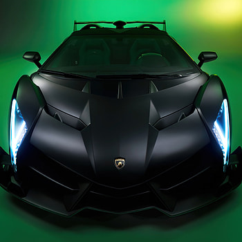 Black Version, Lamborghini Veneno HD phone wallpaper
