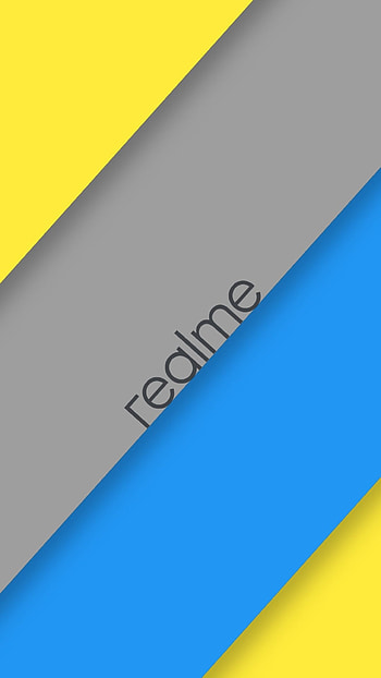 Realme, Colorful, Strips, background HD phone wallpaper