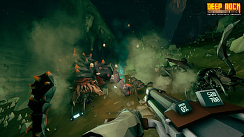 Deep Rock Galactic, Popular , Dark sci-fi atmosphere, Action-packed gameplay HD wallpaper