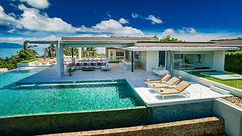 Luxurious villa, Anavaya Koh Samui, Choeng Mon, Paradise retreat HD wallpaper