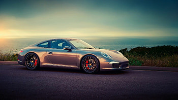 Porsche car , Captivating graphy, Luxury cars, Premium aesthetics HD wallpaper