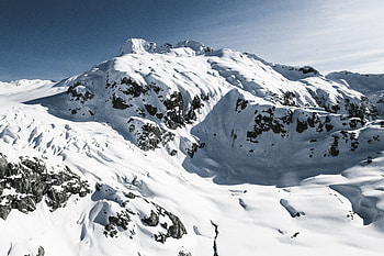 Nature, Mountains, Snow, Vertex, Top HD wallpaper