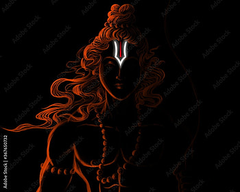 Lord Ram digital painting artwork Shri Rama painting black background Stock Illustration, Lord Rama Angry HD wallpaper