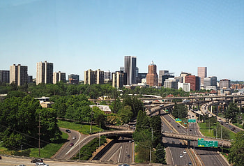 Portland Skyline, Travels, Things We Love, Portland Oregon HD wallpaper