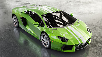 Lamborghini Aventador, Blender masterpiece, Finished project showcase, Artist community marvel HD wallpaper