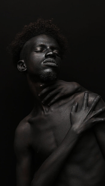 Black Colour, Black Colour Man, Black Man HD phone wallpaper