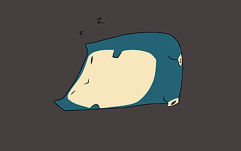 Art, Vector, Pokemon, Pokémon, Snorlax HD wallpaper