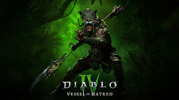 Diablo IV: Vessel of Hatred Spiritborn, video game, Diablo IV, druid, spear HD wallpaper