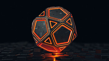 Shine, Light, 3D, Form, Ball, Figurine HD wallpaper