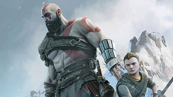 Kratos And Atreus Dad Of Boy , kratos, god-of-war-4, god-of-war, 2020-games, games, ps-games, artstation HD wallpaper