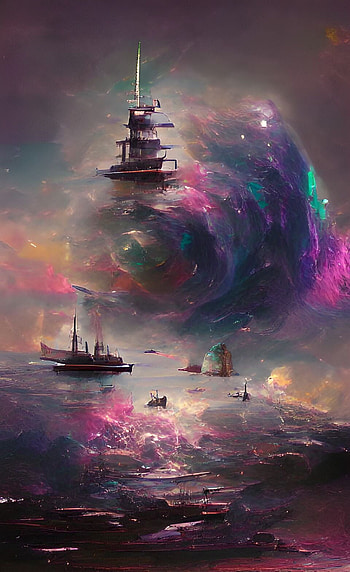 Starset, IA, universo, Mar HD phone wallpaper