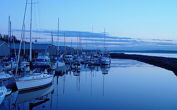 peaceful harbor, island, nature, beaches HD wallpaper