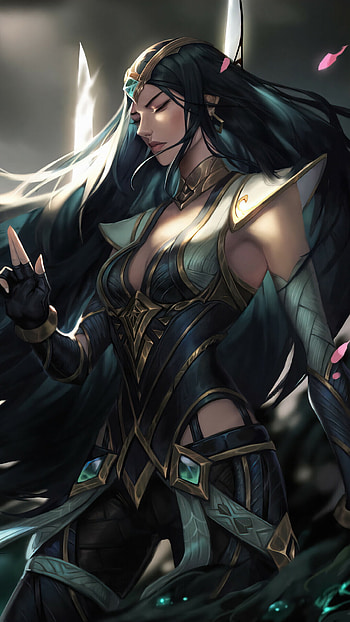 Sentinel Irelia , artwork, LoL League of Legends HD phone wallpaper