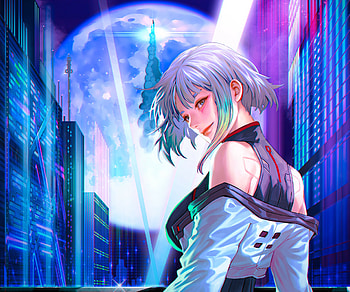 Lucy - Cyberpunk: Edgerunners, Lucy (Cyberpunk: Edgerunners), Anime, Cyberpunk: Edgerunners HD wallpaper